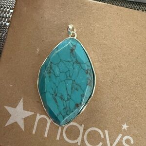 Turquoise Pendant Necklace